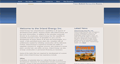 Desktop Screenshot of inlandenergy.com